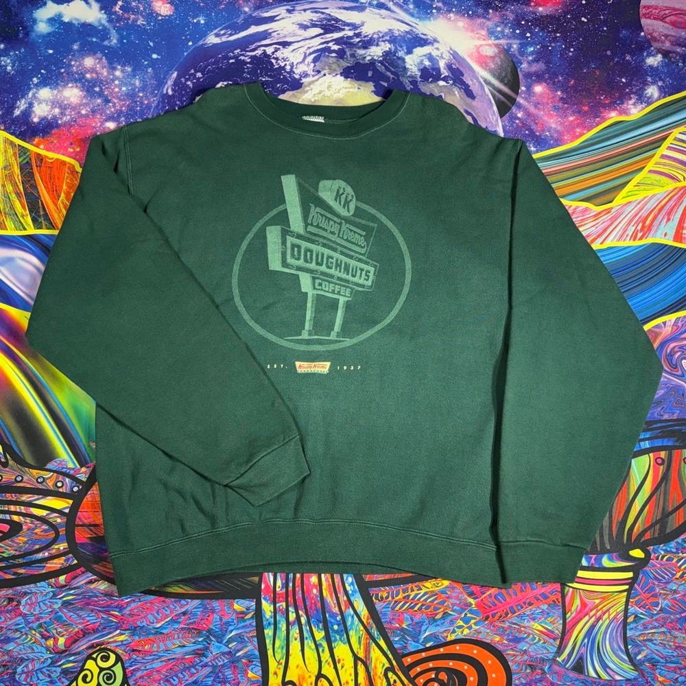 Vintage 90's Krispy Kreme Crewneck Sweatshirt
